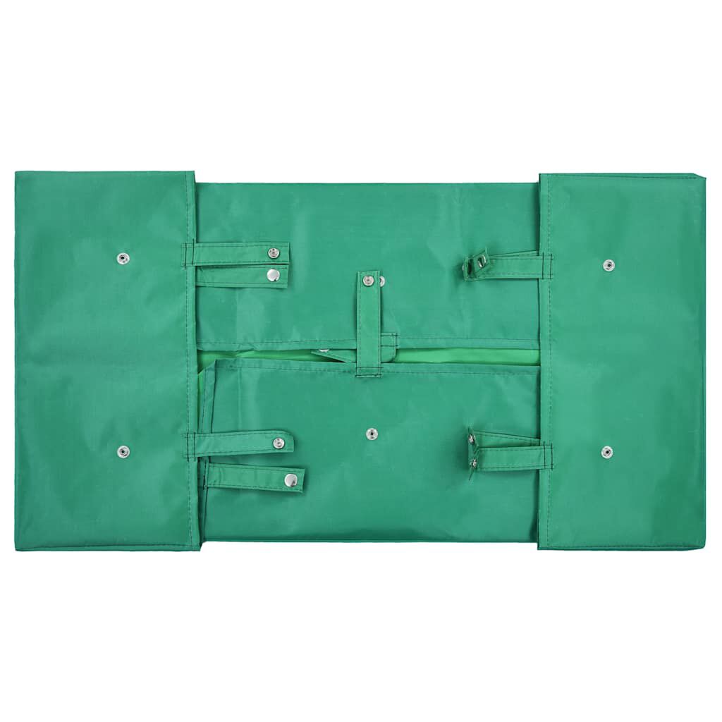 vidaXL Garden Cart Liner Green Fabric