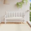 vidaXL Garden Bench Cushion Melange Cream 150x50x7 cm Fabric