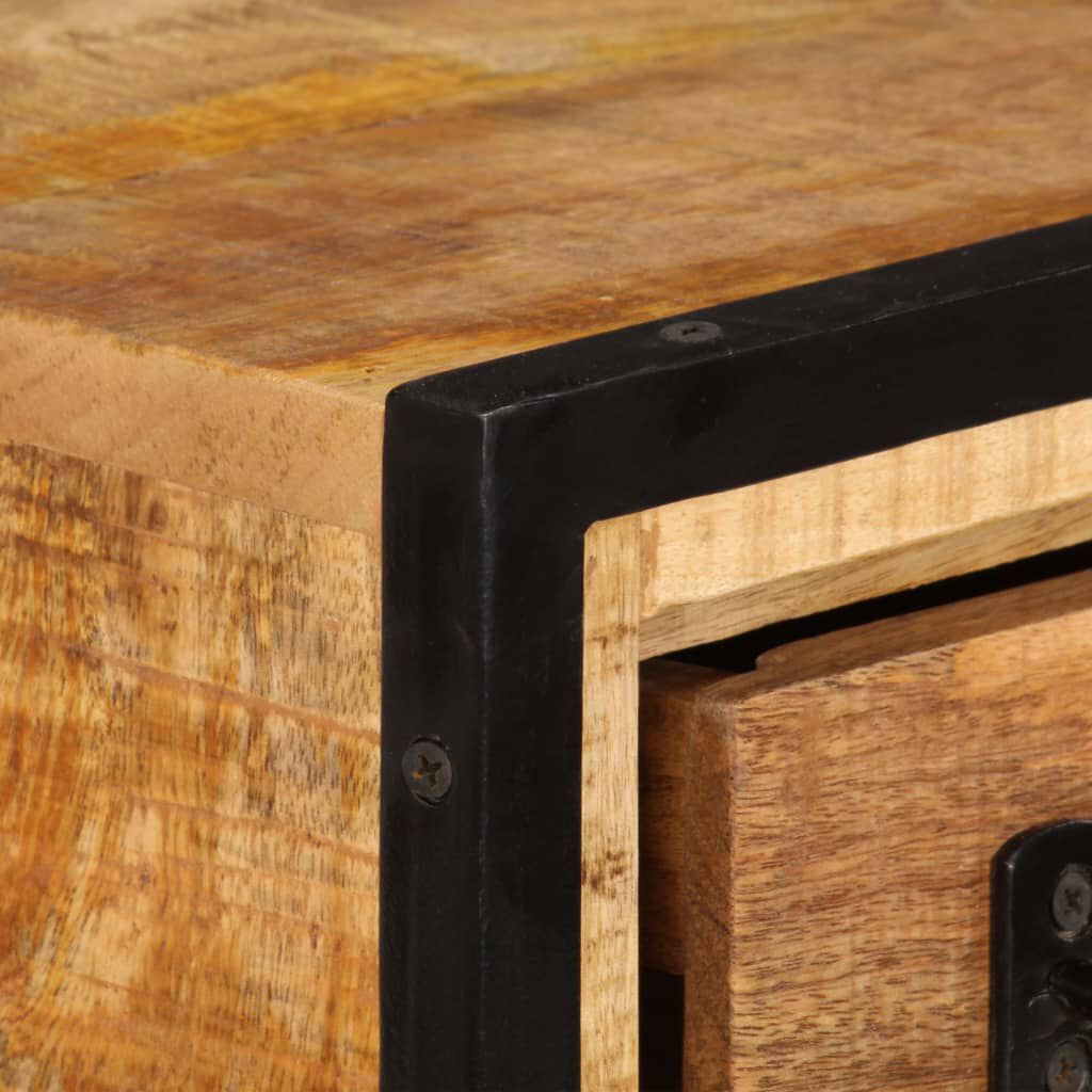 vidaXL Sideboard 65x30x70 cm Solid Mango Wood