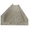 vidaXL Wall Shelves 2 pcs Concrete Grey 80x9x3 cm