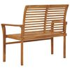 vidaXL Garden Bench 112 cm Solid Teak Wood
