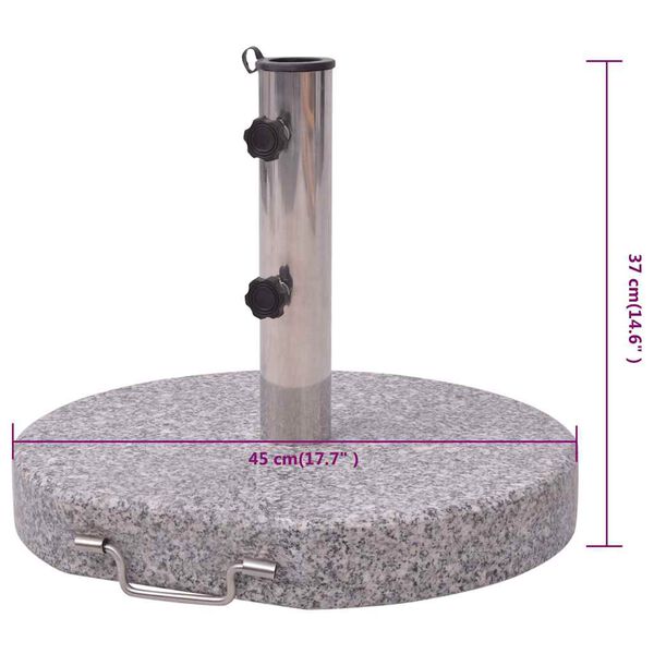 vidaXL Parasol Stand 45 cm