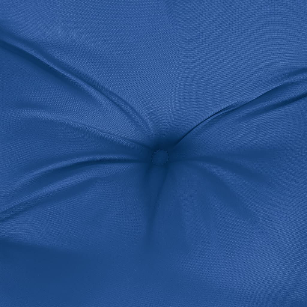 vidaXL Pallet Cushion Royal Blue 120x80x12 cm Fabric