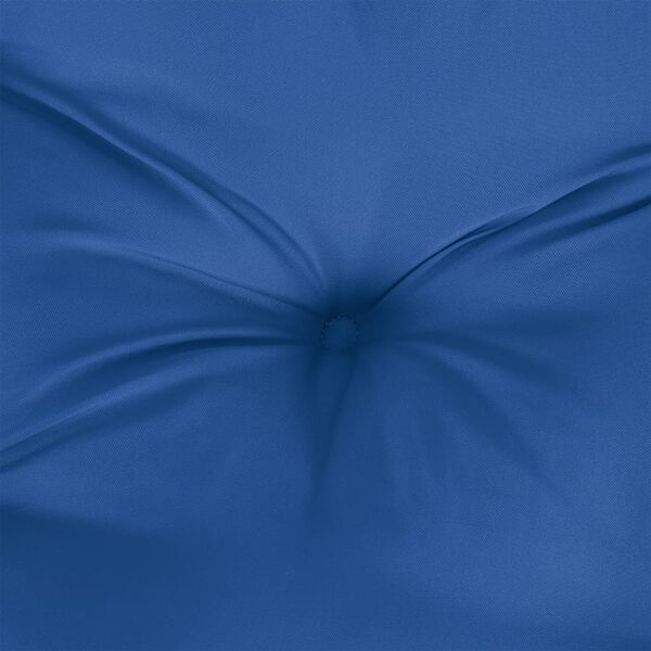 vidaXL Pallet Cushion Royal Blue 120x80x12 cm Fabric