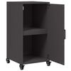 vidaXL Sideboard Black 36x39x72 cm Steel