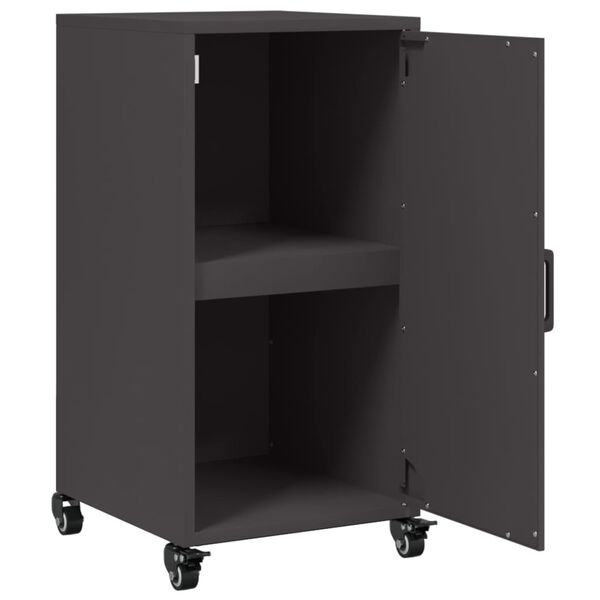 vidaXL Sideboard Black 36x39x72 cm Steel