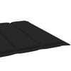 vidaXL Garden Sun Lounger with Cushion Solid Wood Acacia