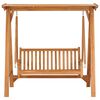 vidaXL Swing Bench 174 cm Solid Teak Wood