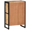 vidaXL Wine Rack for 16 Bottles Solid Wood Mango