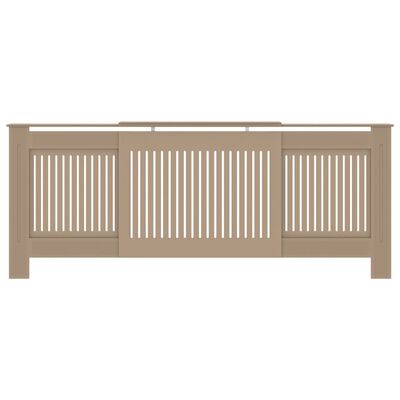 vidaXL MDF Radiator Cover 205 cm