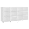 vidaXL Shoe Cabinets 2 pcs White 52.5x30x50 cm