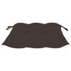 vidaXL Garden Chairs 4 pcs with Cushions Solid Teak Wood
