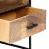vidaXL Nightstand 40x30x50 cm Solid Mango Wood