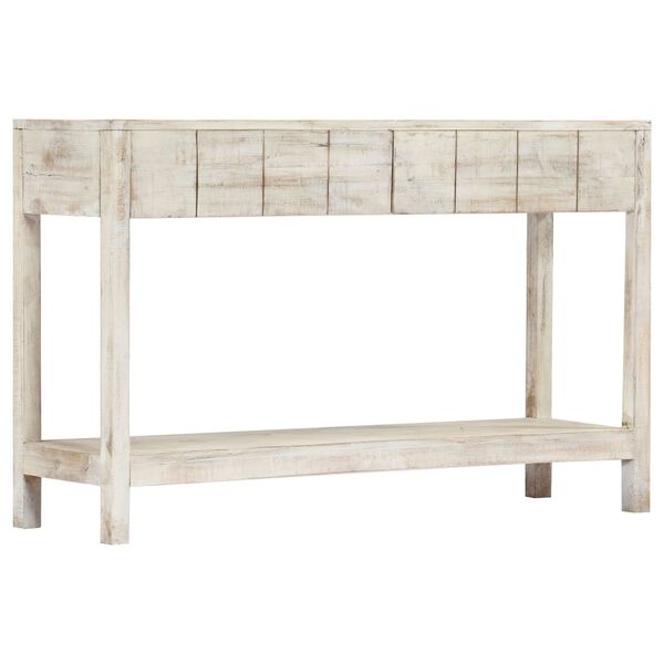 vidaXL Console Table 120x35x75 cm Solid Mango Wood
