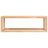 vidaXL Towel Rack 60x20x20 cm Solid Wood Walnut