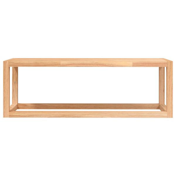 vidaXL Towel Rack 60x20x20 cm Solid Wood Walnut