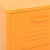 vidaXL Storage Cabinet Mustard Yellow 42.5x35x101.5 cm Steel