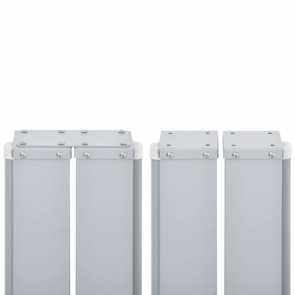 vidaXL Retractable Side Awning Anthracite 140x600 cm