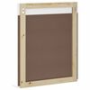 vidaXL Bathroom Mirror with Shelf BERG White 60x12x70 cm Solid Wood