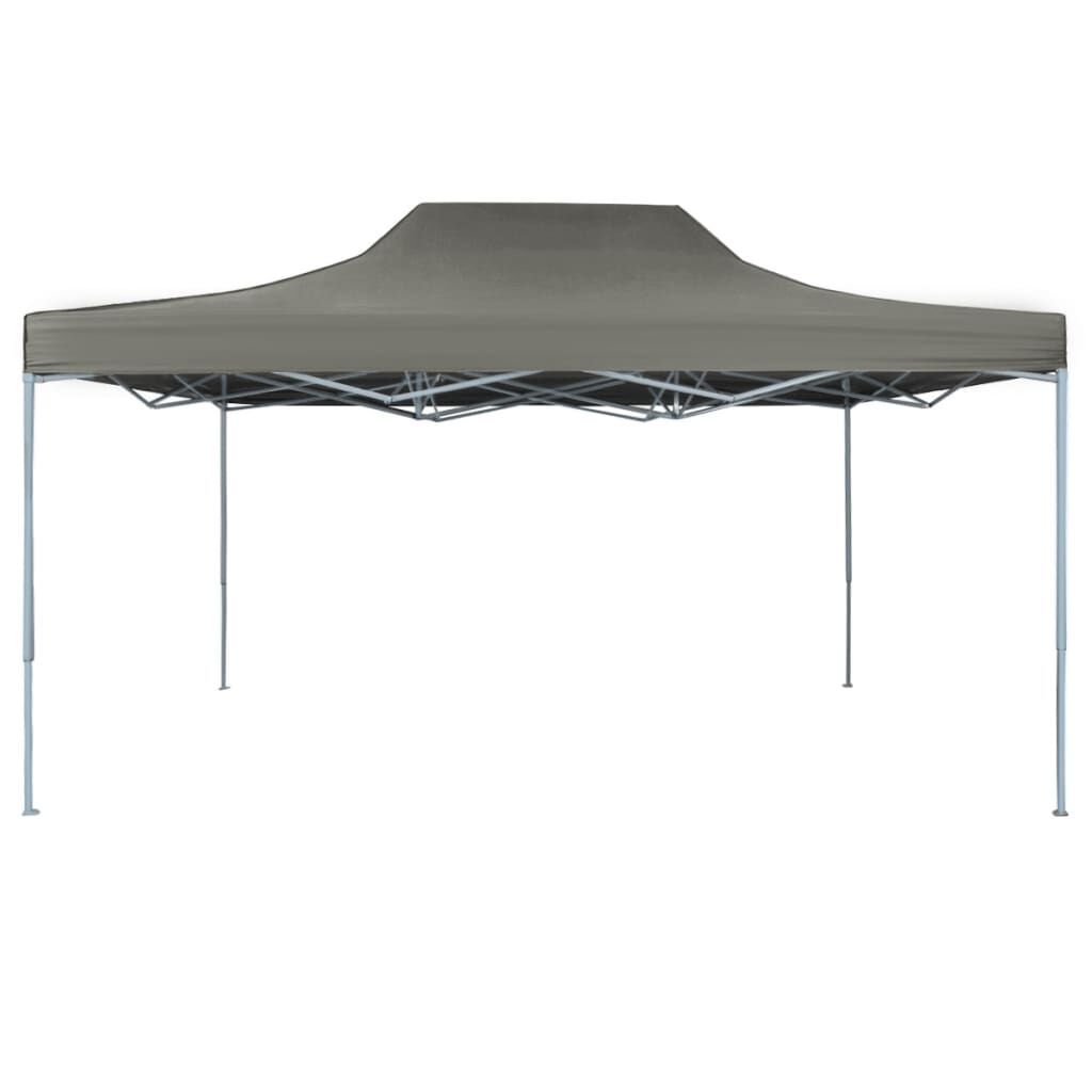 vidaXL Foldable Tent Pop-Up 3x4.5 m Anthracite