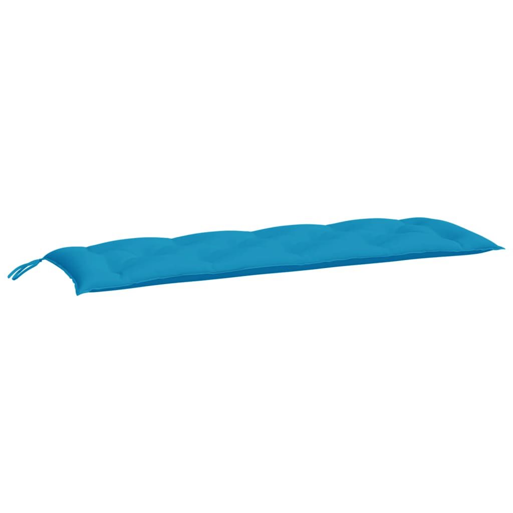 vidaXL Garden Bench Cushion Light Blue 150x50x7 cm Oxford Fabric