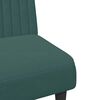 vidaXL 2 Piece Sofa Set Dark Green Velvet