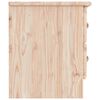 vidaXL Bedside Cabinet ALTA 41x35x41 cm Solid Wood Pine