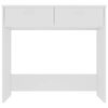vidaXL Desk White 80x40x75 cm Engineered Wood