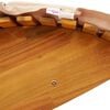 vidaXL Sun Lounger 2 pcs Brown 60 x 154 x 74cm Solid Acacia wood