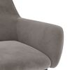 vidaXL Dining Chairs 2 pcs Light Grey Velvet