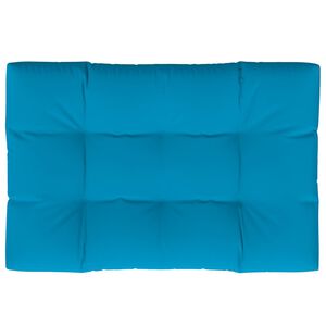 vidaXL Pallet Cushion Blue 120x80x12 cm Fabric