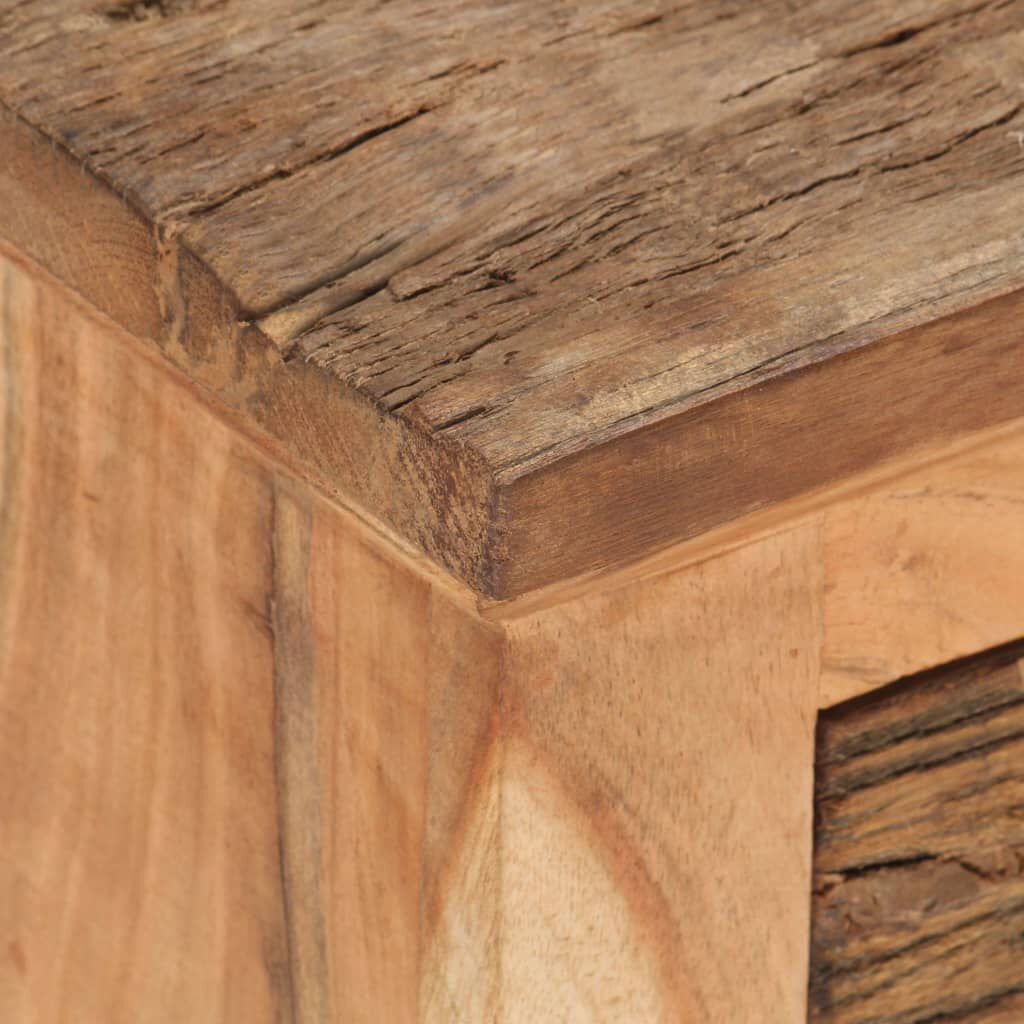 vidaXL Sideboard 60x33x75 cm Solid Acacia Wood and Reclaimed Wood
