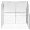 vidaXL Outdoor Chicken Coop 3x10x2 m Galvanised Steel