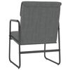 vidaXL Lounge Chair Dark Grey 55x64x80 cm Fabric