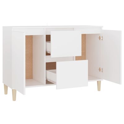 vidaXL Sideboard White 101x35x70 cm Engineered Wood