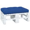 vidaXL Pallet Cushion Royal Blue 120x80x12 cm Fabric