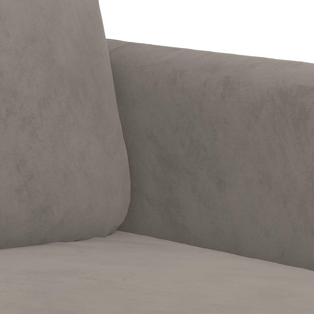 vidaXL Sofa Chair Dark Grey 60 cm Velvet