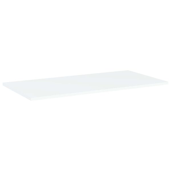 vidaXL Bookshelf Boards 4 pcs White 80x40x1.5 cm Engineered Wood