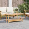 vidaXL Coffee Table 110x55x45 cm Bamboo
