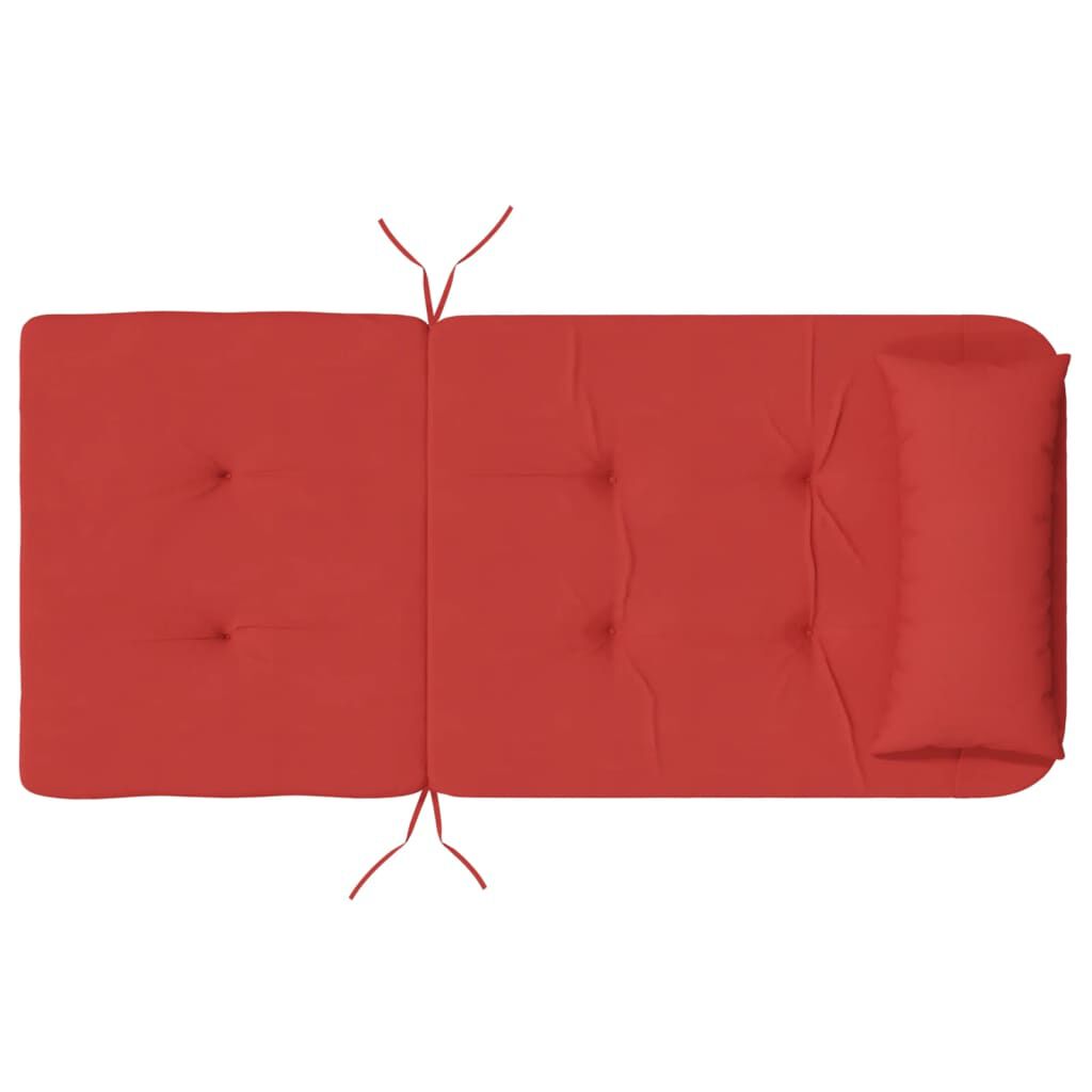 vidaXL Adirondack Chair Cushions 2 pcs Red Oxford Fabric