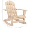 vidaXL Garden Adirondack Rocking Chair Solid Fir Wood