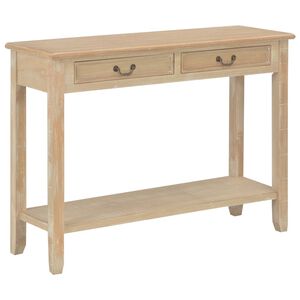 vidaXL Console Table 110x35x80 cm Wood