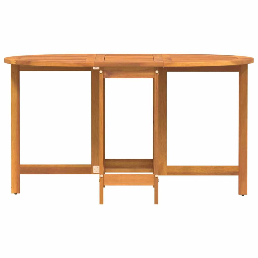 vidaXL Garden Table Folding Brown 110 x 60 x 72 cm Solid Acacia wood