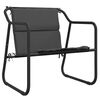vidaXL 3 Piece Garden Lounge Set with Cushions Anthracite Steel