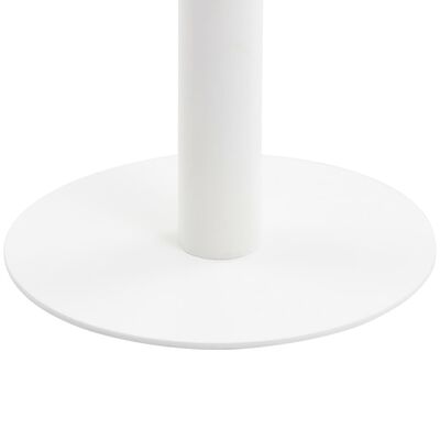 vidaXL Bistro Table Light Brown 50 cm MDF