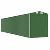 vidaXL Garden Shed Green 192x1021x223 cm Galvanised Steel