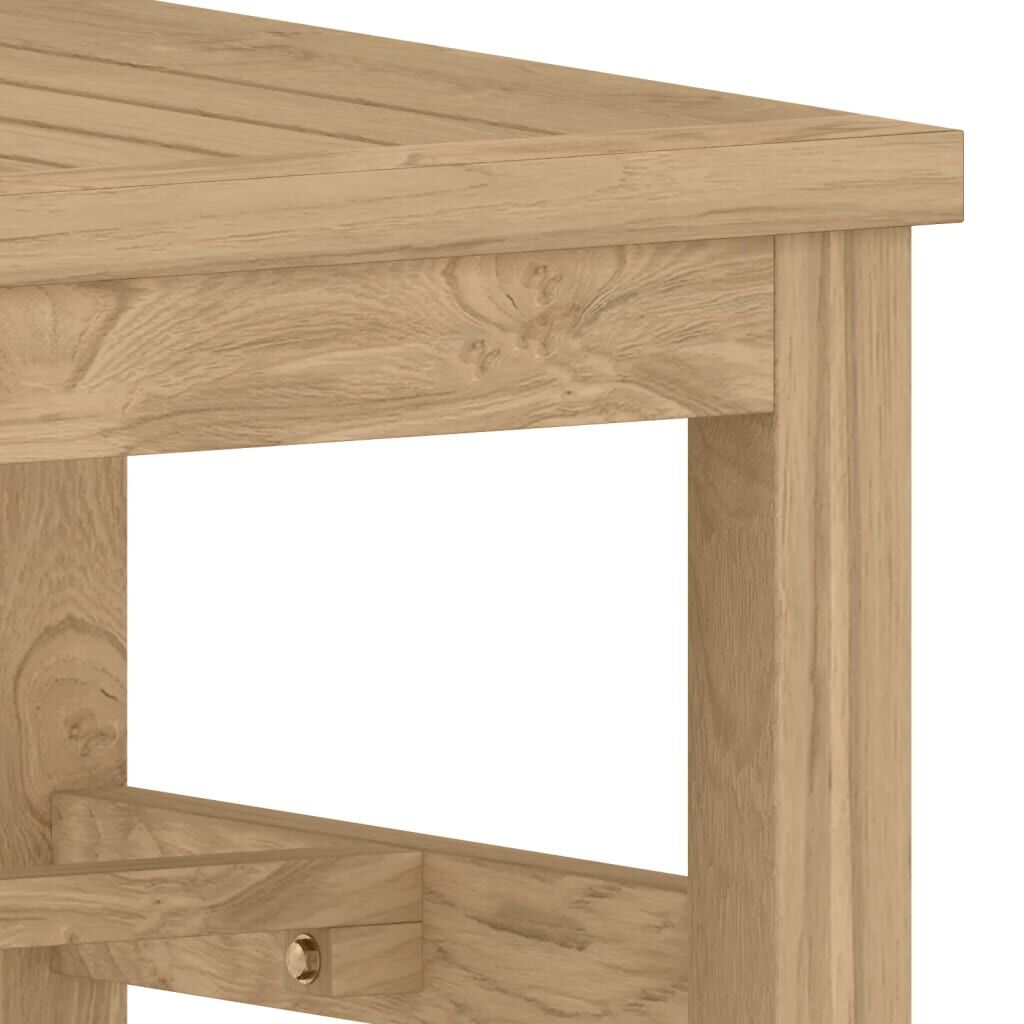 vidaXL Coffee Table 45x45x30 cm Solid Wood Teak
