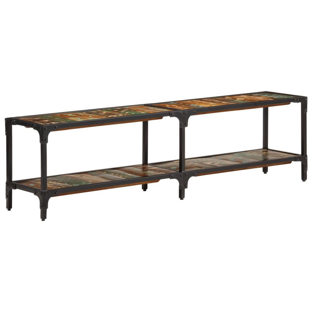vidaXL TV Cabinet 150x30x41 cm Solid Wood Reclaimed