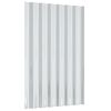 vidaXL Roof Panels 12 pcs Galvanised Steel Green 60x36 cm