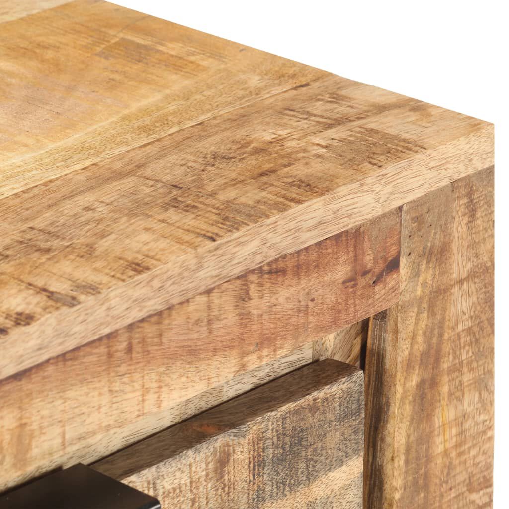 vidaXL Sideboard 59x33x75 cm Rough Mango Wood